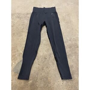 Gymshark Leggings Mens Small Black Compression Leggings Base Layer Running